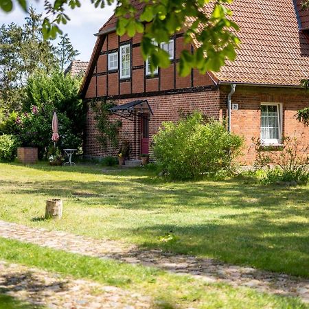 Ferienwohnung 1 Im Landhaus Am Wildpark Boek Exteriör bild