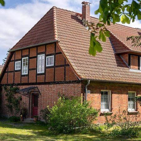 Ferienwohnung 1 Im Landhaus Am Wildpark Boek Exteriör bild