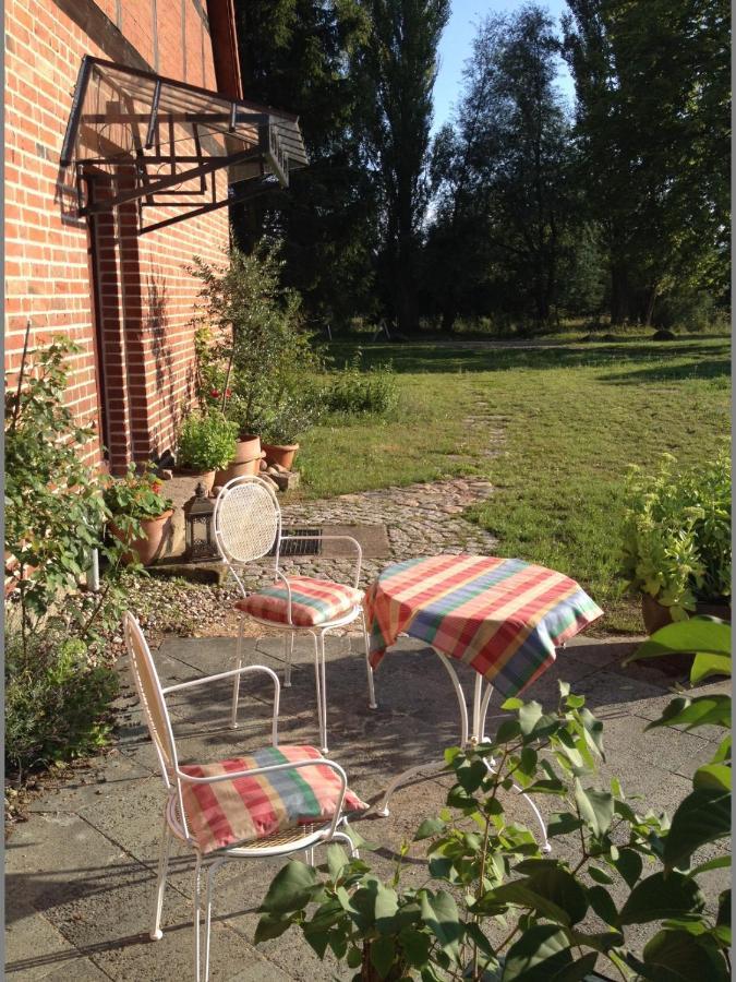 Ferienwohnung 1 Im Landhaus Am Wildpark Boek Exteriör bild