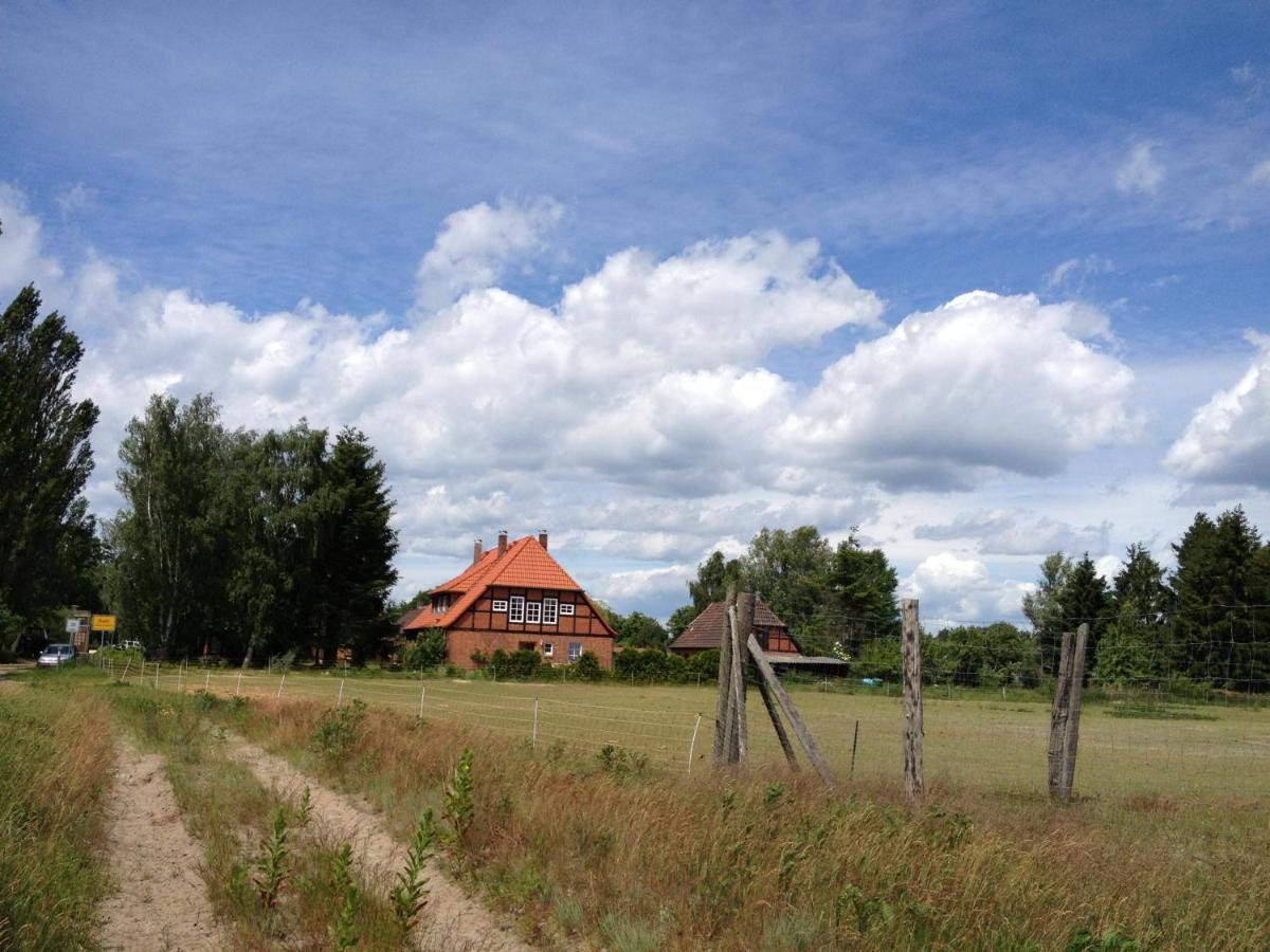 Ferienwohnung 1 Im Landhaus Am Wildpark Boek Exteriör bild