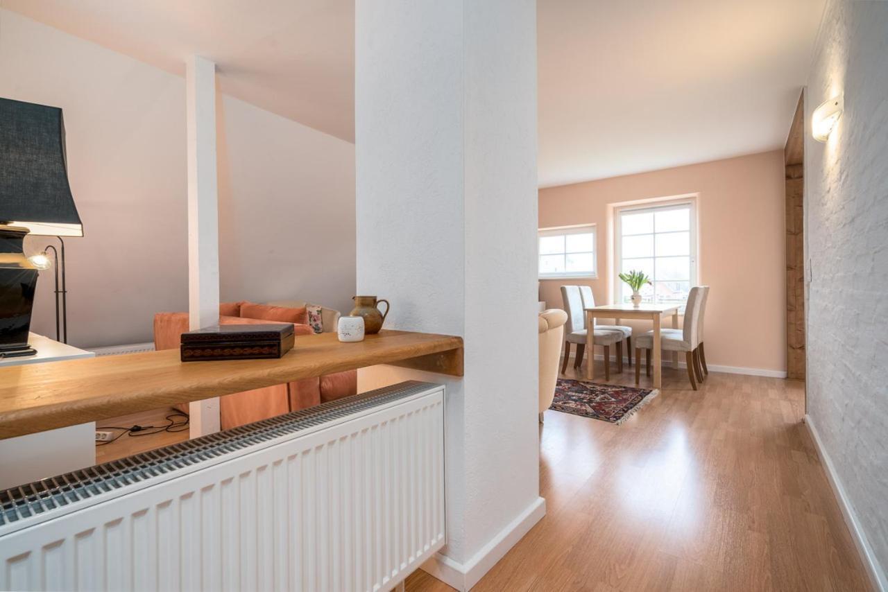 Ferienwohnung 1 Im Landhaus Am Wildpark Boek Exteriör bild