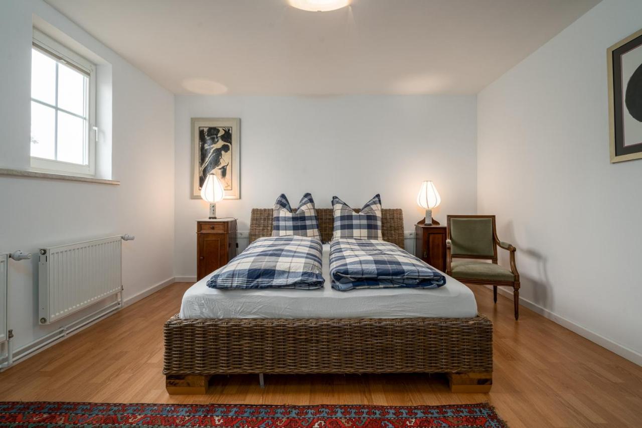 Ferienwohnung 1 Im Landhaus Am Wildpark Boek Exteriör bild