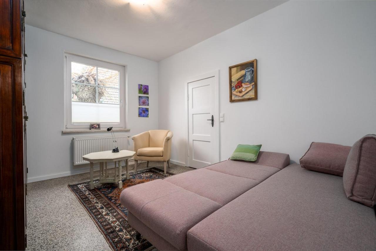 Ferienwohnung 1 Im Landhaus Am Wildpark Boek Exteriör bild